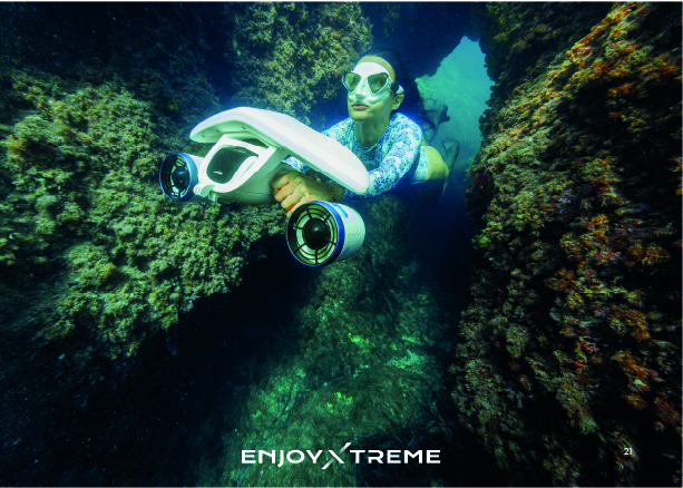 Brochure Sublue - scooters sous-marins